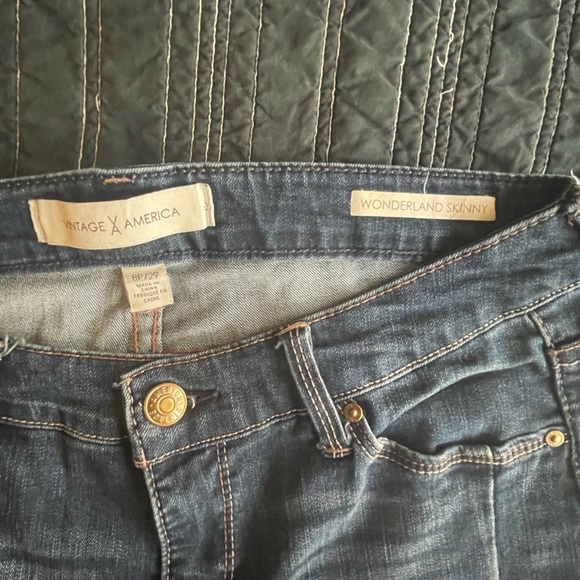 Vintage America Jeans Size 8P/29 - Picture 5 of 7